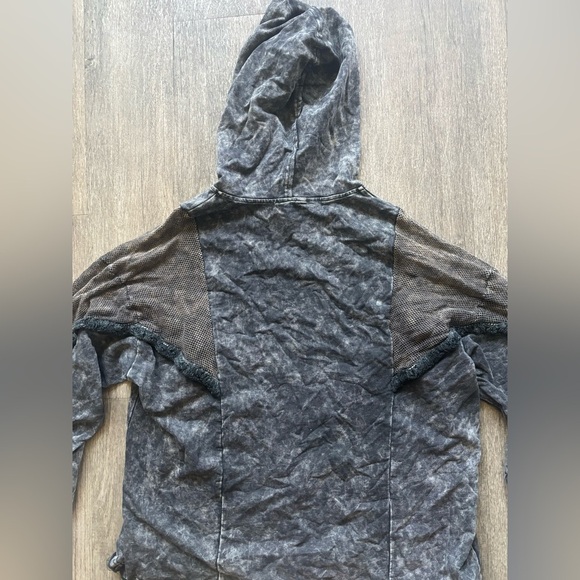 BiBi Charcoal and Black Hoodie - Picture 5 of 5